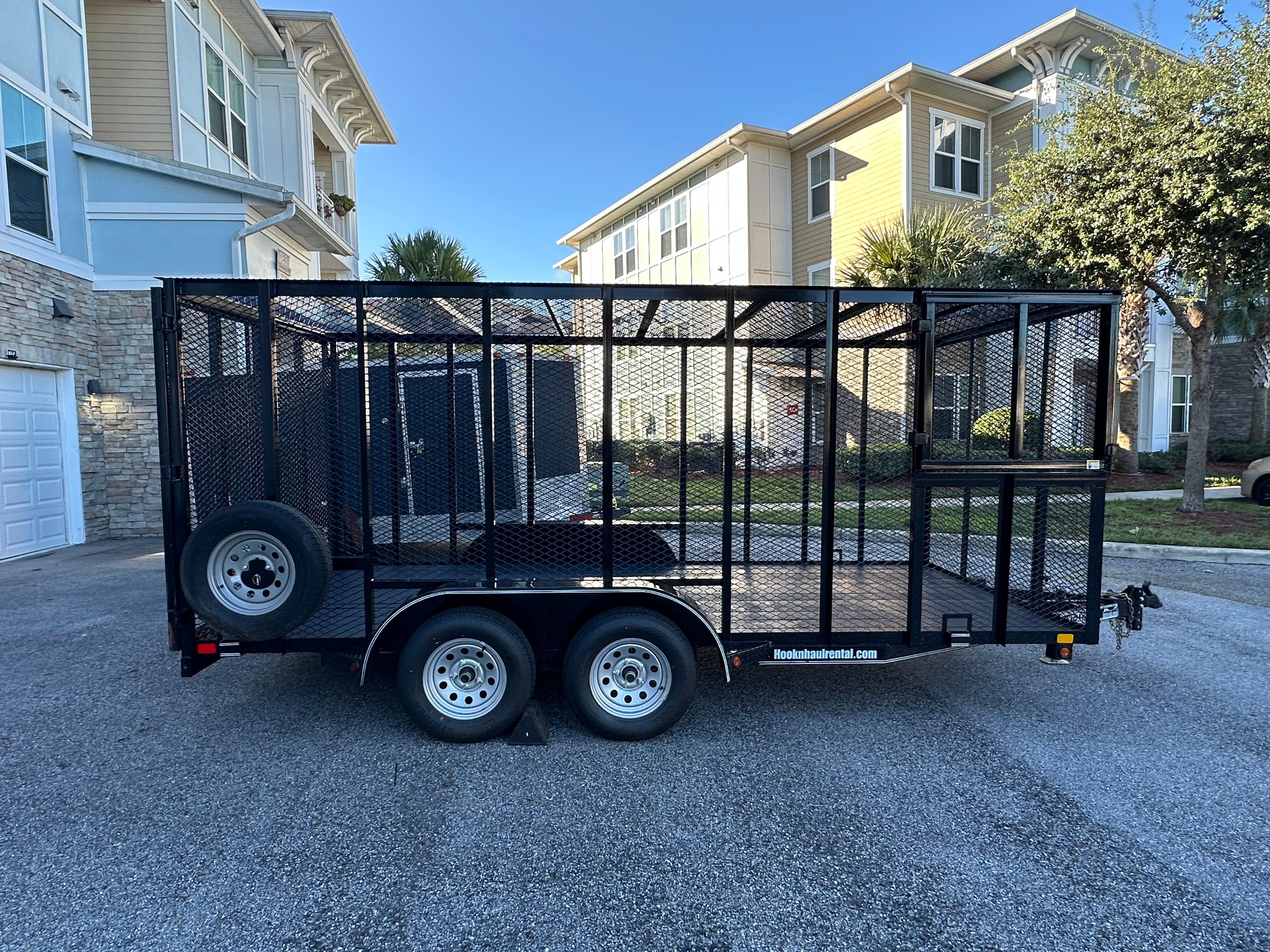 16' Trash Hauler / Universal Trailer - Professional trailer rental in Davenport Florida