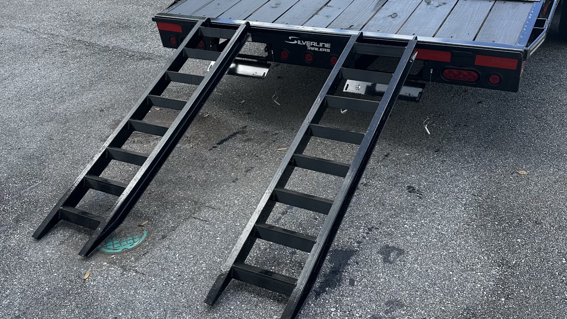 20' 12K Car Hauler / Equipment Trailer With 10 lb Winch view 5 - 9,500 lbs capacity trailer for rent