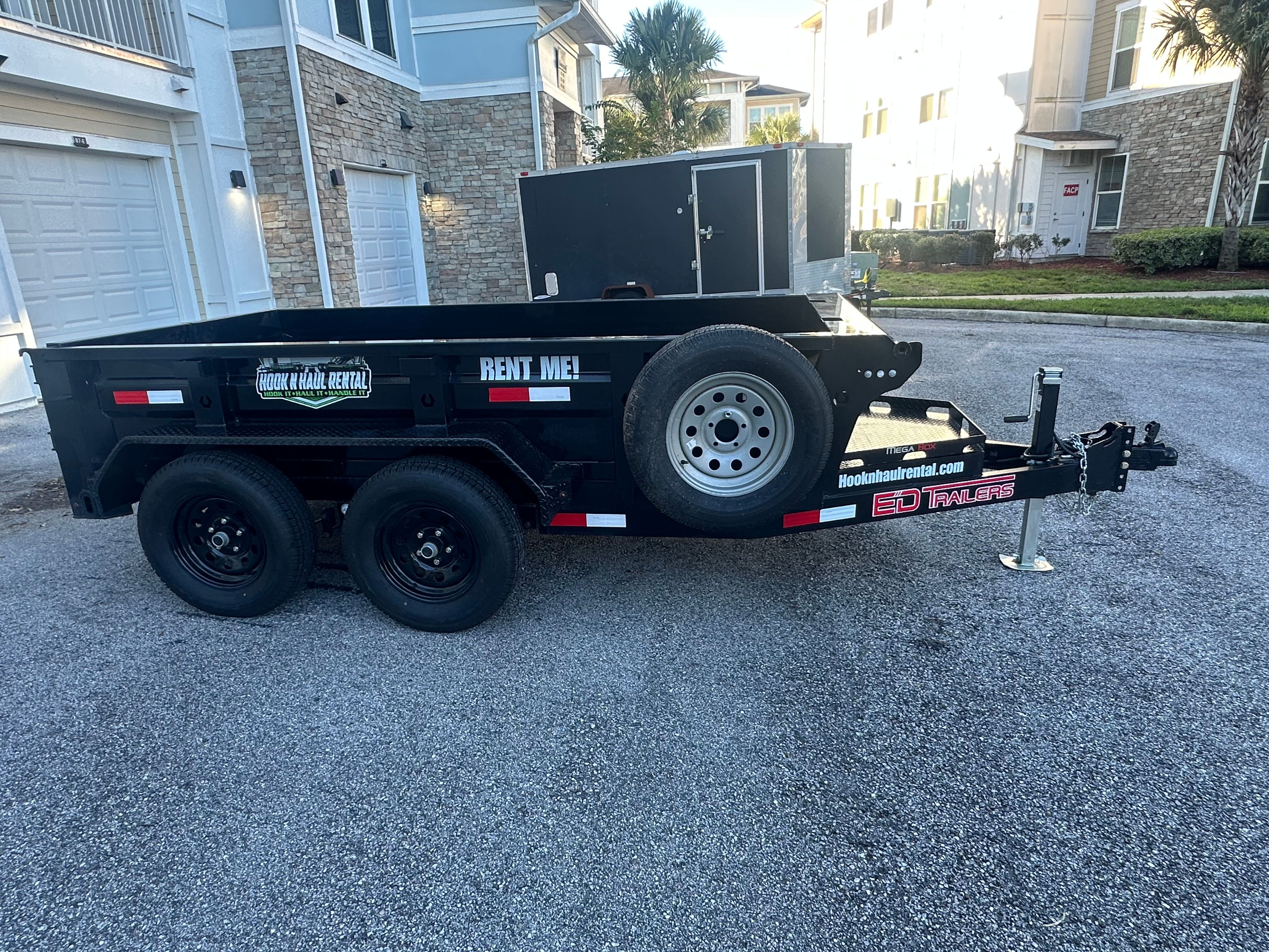 6'x10' Dump Trailer - Professional trailer rental in Davenport Florida